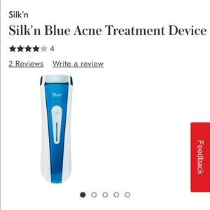 Silk’n acne treatment blue LED light (Used)